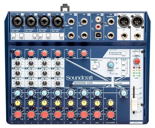 Soundcraft notepad 12fx - soundcraft, notepad-12fx