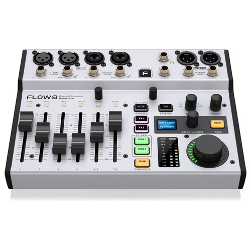 Flow digital mixer input - 8, 8-input
