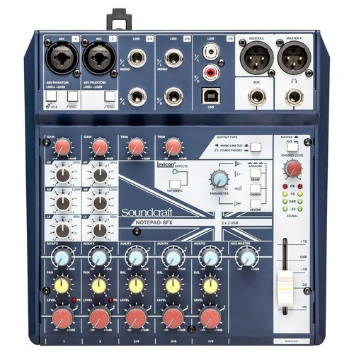 Soundcraft notepad 8fx - soundcraft, notepad-8fx